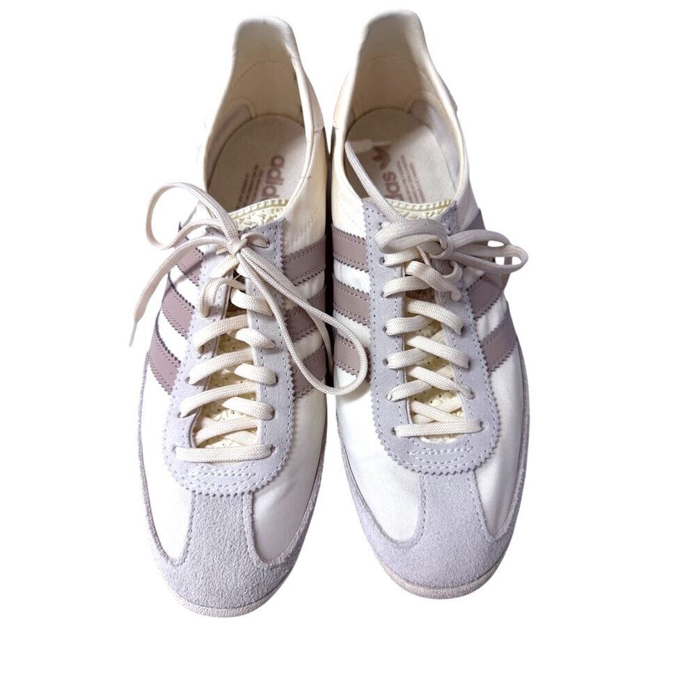 Adidas SL 72 OG Off White Wonder Taupe Womens Sneakers Size 9 Retro Runner - Picture 2 of 7